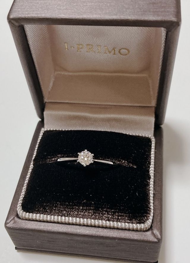 指輪とボックス