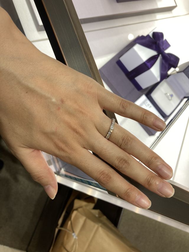 メレダイヤの輝き、つけ心地が素晴らしかったです