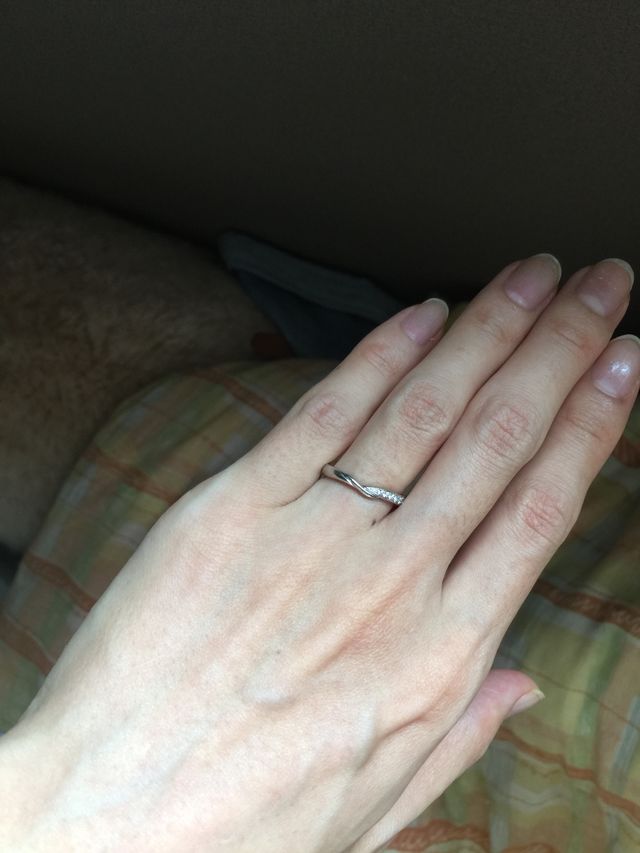 入籍してからずっとつけてますが変わらず綺麗です