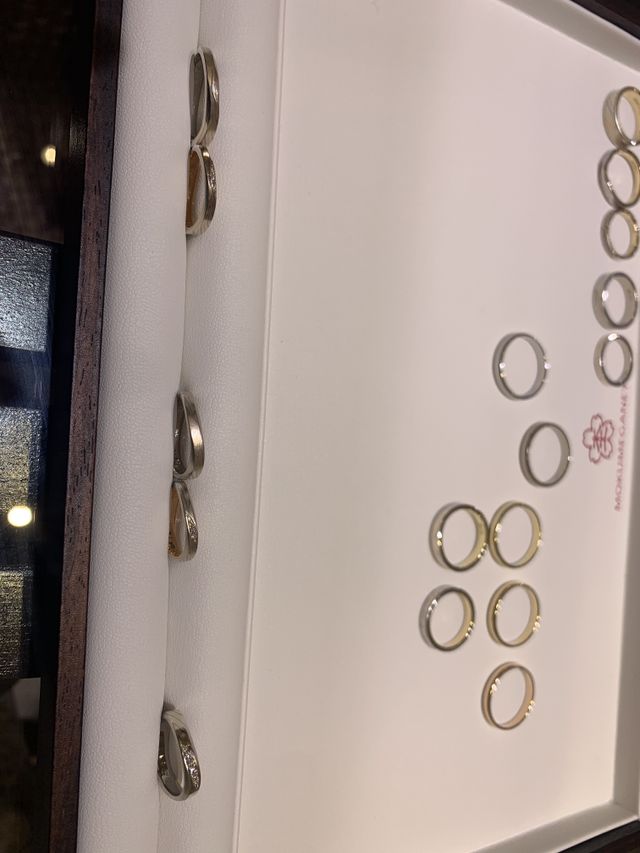 色々なカラーの指輪