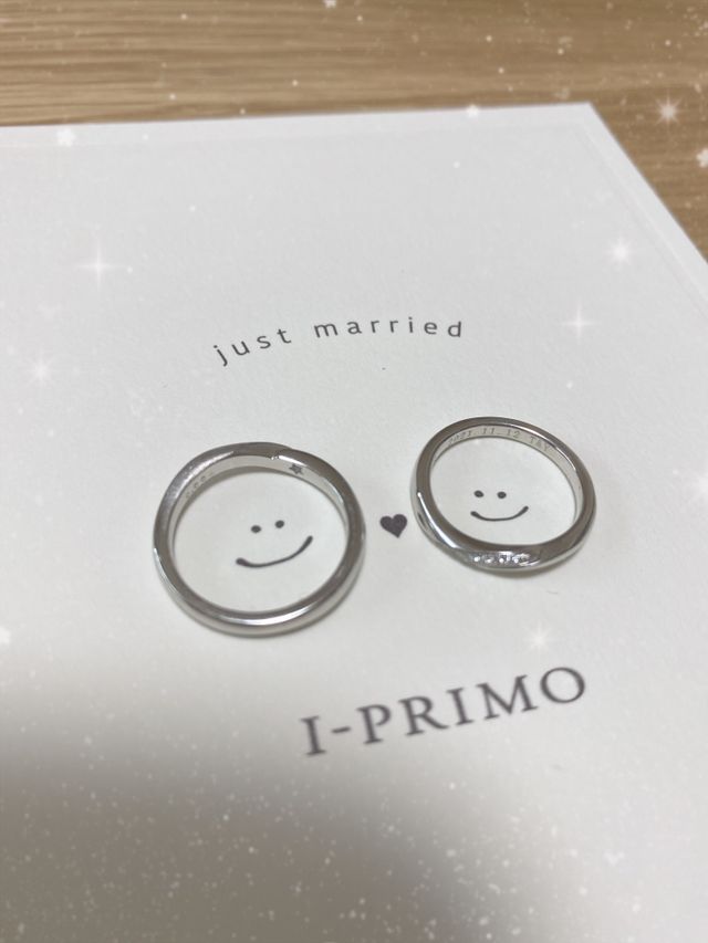 可愛い撮影用カードをいただいたのでその台紙でパシャリ♡