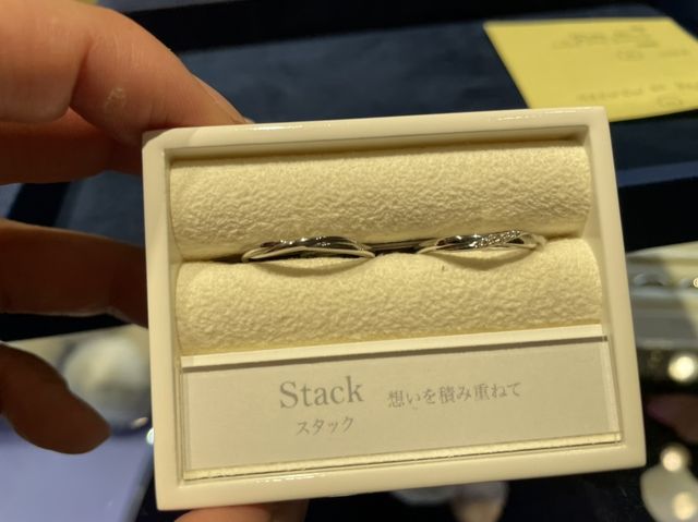 指輪の名前も素敵でした