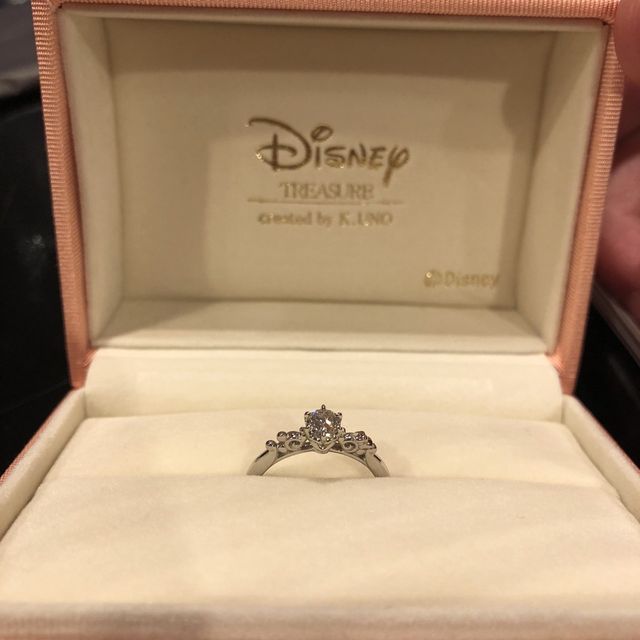 アレンジ前の婚約指輪