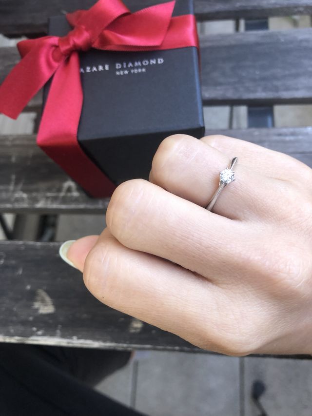 自然光だと照明とは違うホワイトの輝き