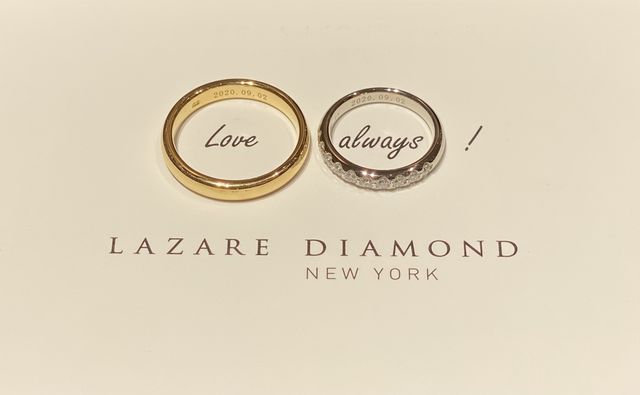 こちらは受け取りの際に頂いたカードです。