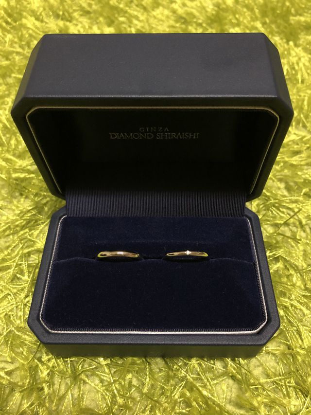 アノリューで、オーバルストレートでお願いしました。