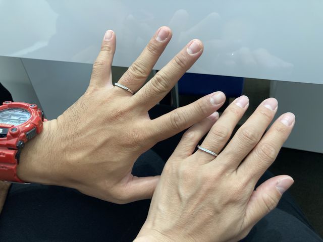 全く同じのサイズ違いのお揃いを購入しました