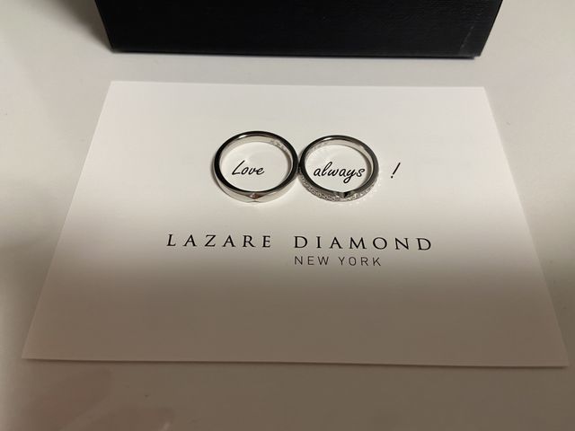 頂いた台紙の上で撮影したもの