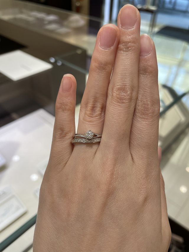 着用時の写真です。