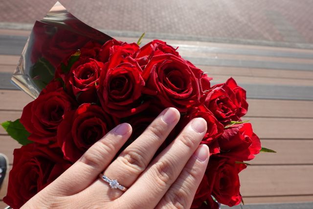 とても綺麗でどんな指輪にもあいます。