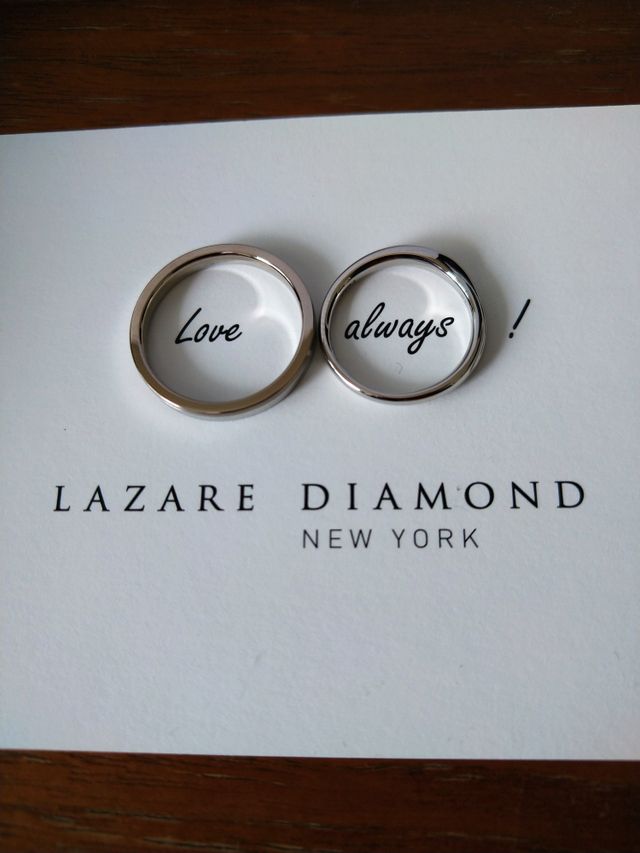 結婚指輪を購入しました。