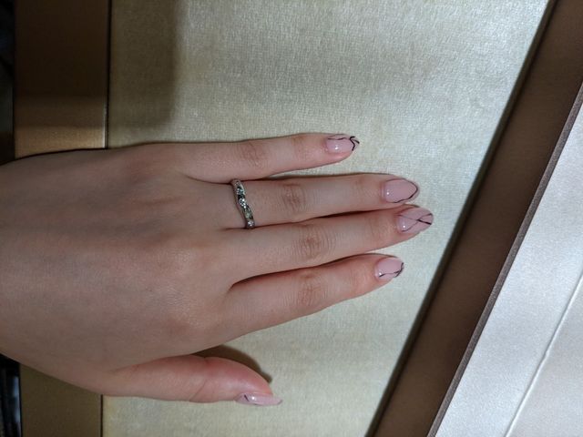 結婚指輪です。