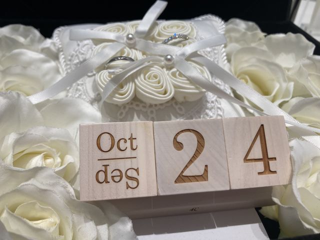 10月24日に指輪の受け取りをしました。