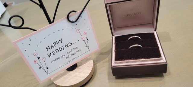 購入して受け取った際に撮影しました