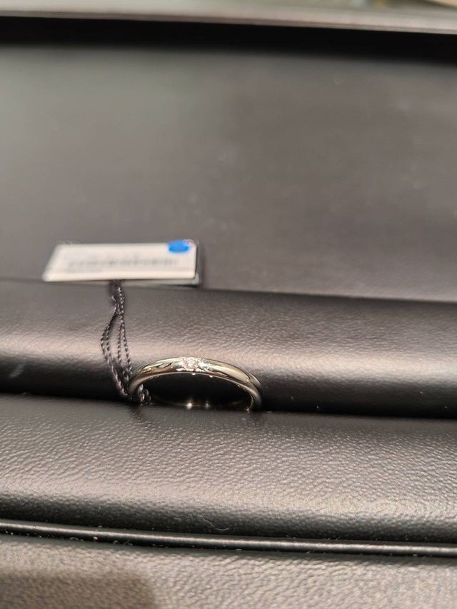 ダイヤモンドの輝きがとても素敵でした。