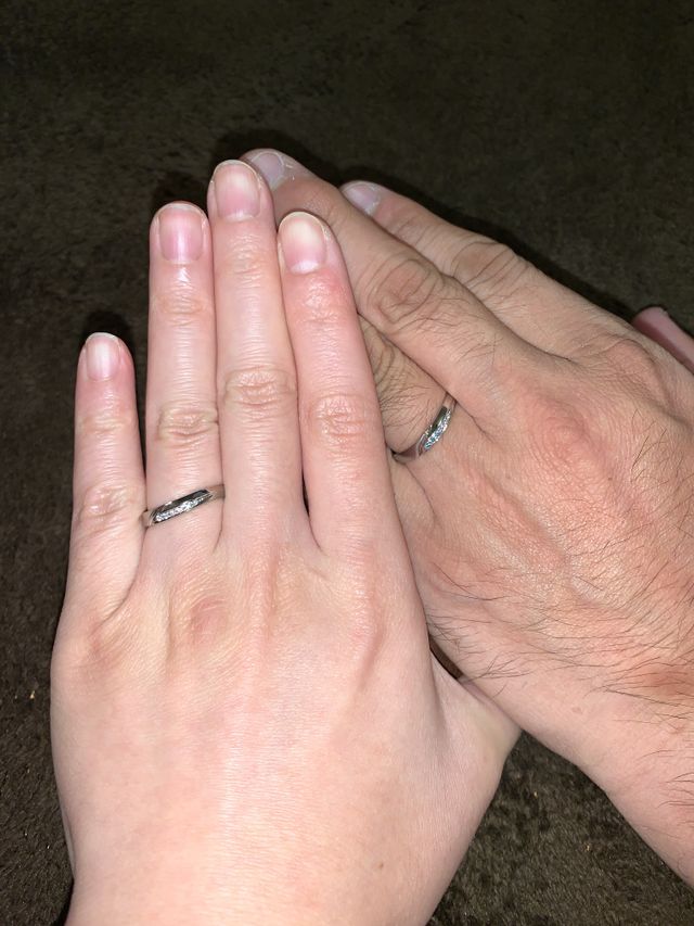 職人さんの技術が詰まった指輪です。大切にします。