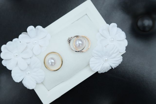 手作りのリングピローと(^^)