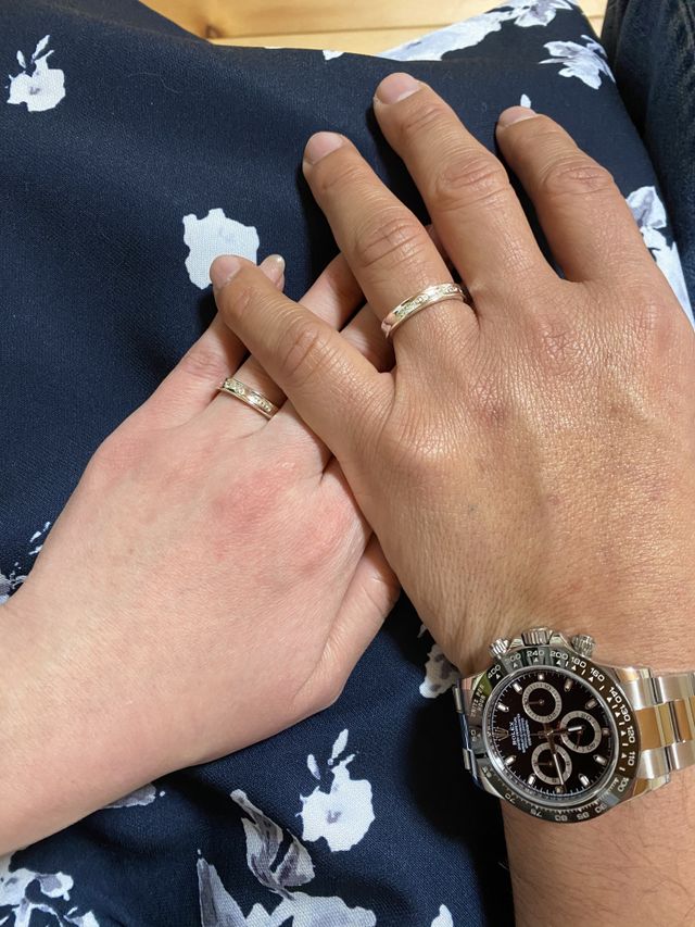 ティファニーのペアリングです。