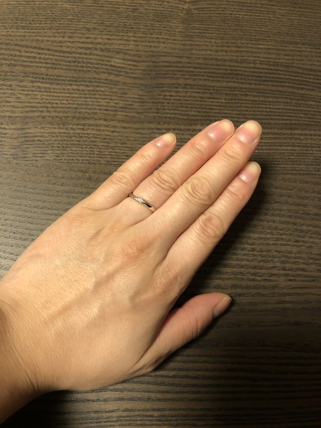 ウェーブラインが綺麗で一目惚れしました。