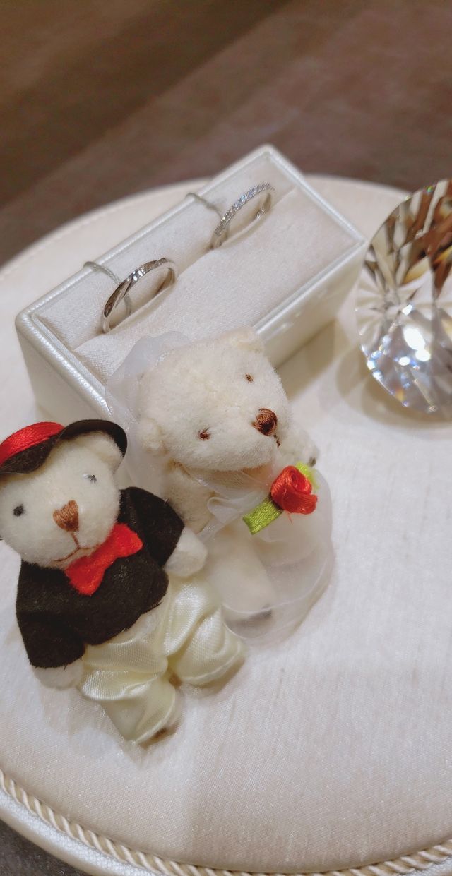 店員さんが可愛くして下さいました♪