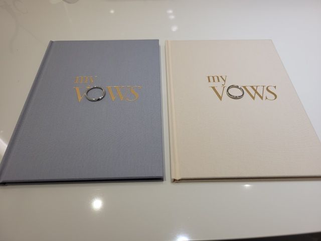 購入特典のVOWSノート