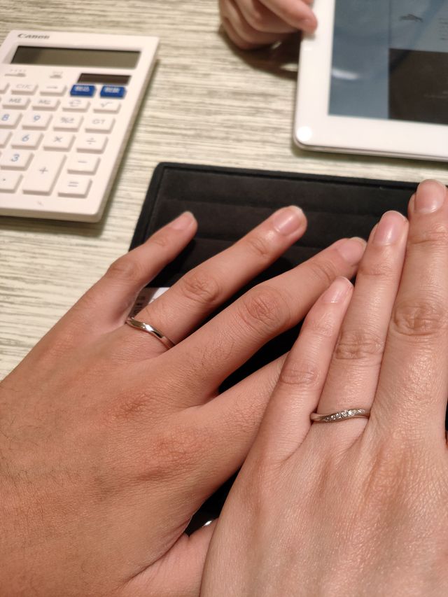 気に入った指輪