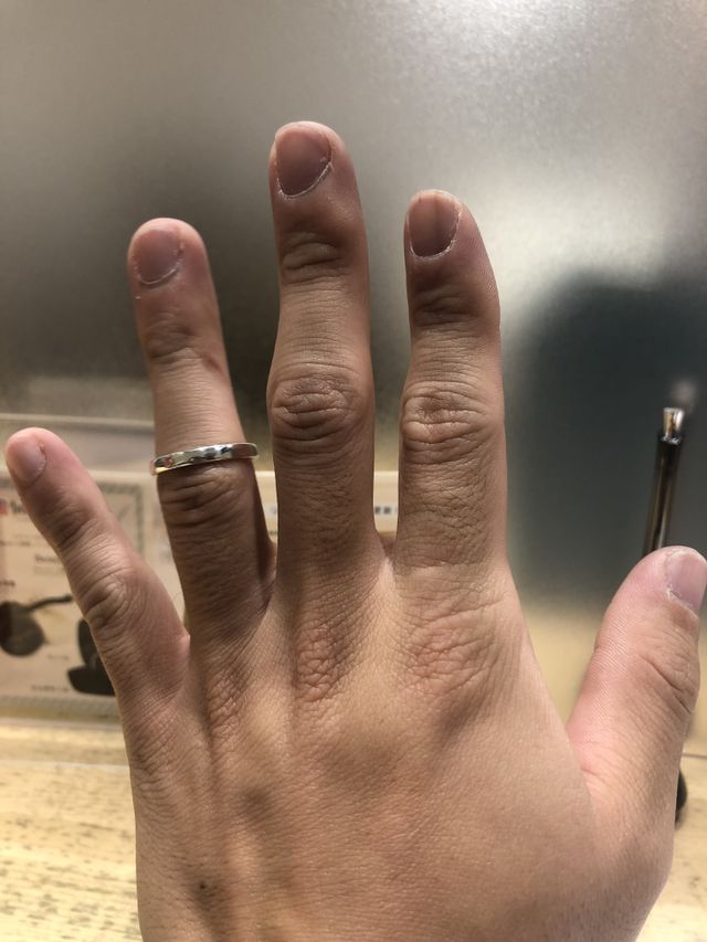 17号を試着しました。
プラチナが気に入りました。