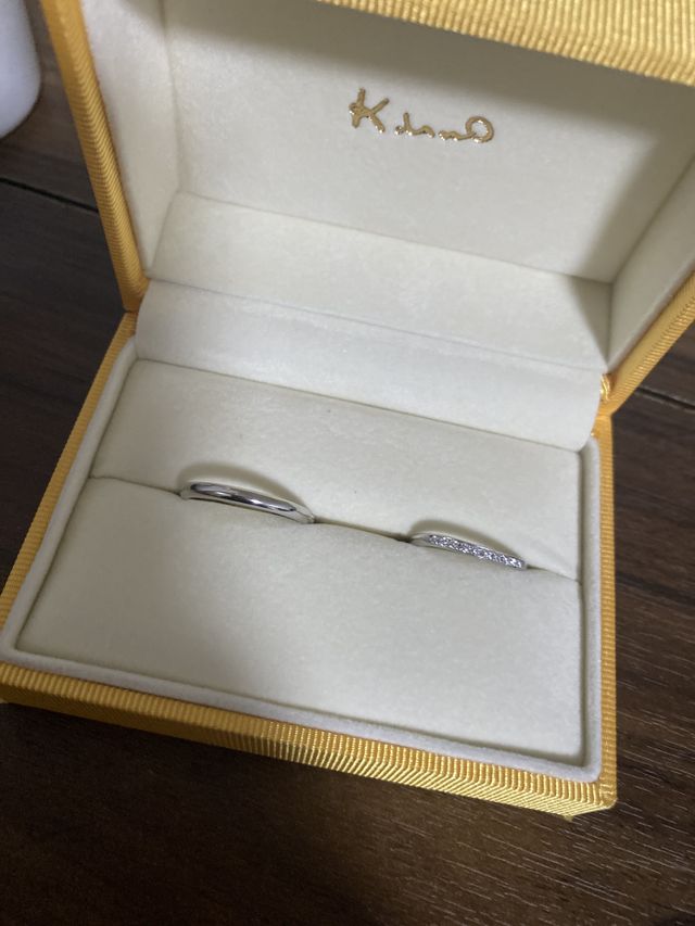 ケイウノで購入した指輪です