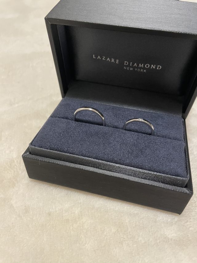 結婚指輪で購入しました！
2人ともとても気に入っています。