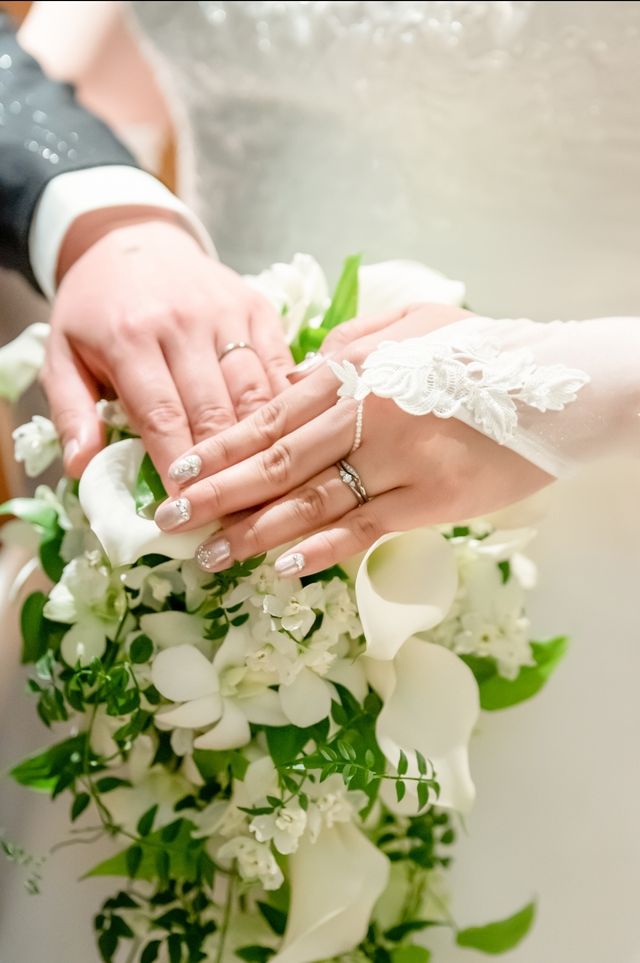 婚約指輪と重ねづけ