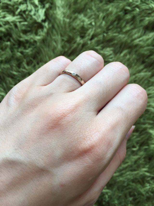   sienaにしかないロゼチナの色がお気に入りです。