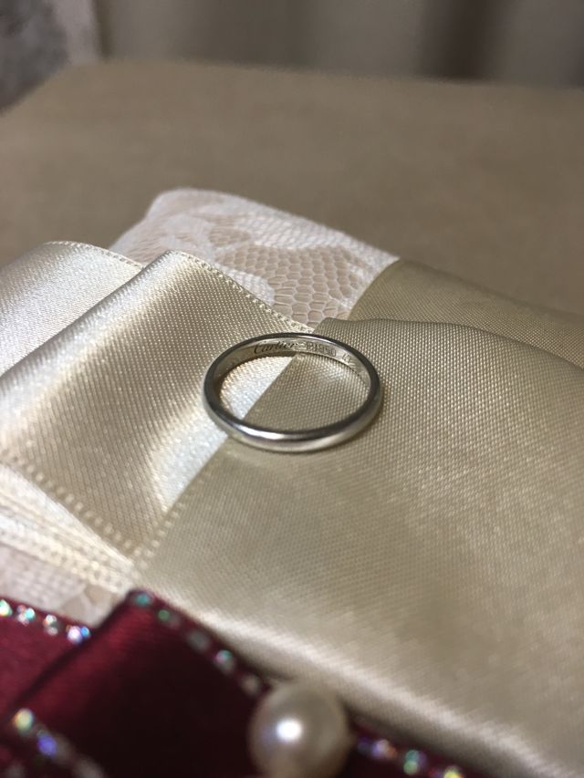 カルティエ クラシック ウェディング リング(プラチナ)