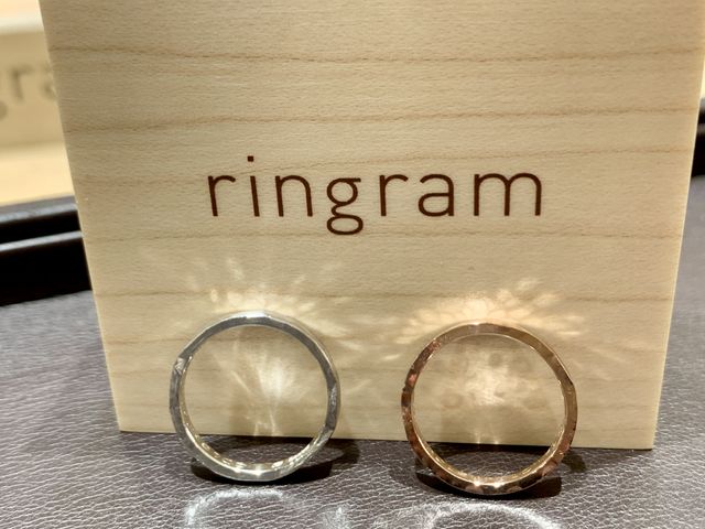 大満足の手づくり結婚指輪で素敵な思い出になりました！