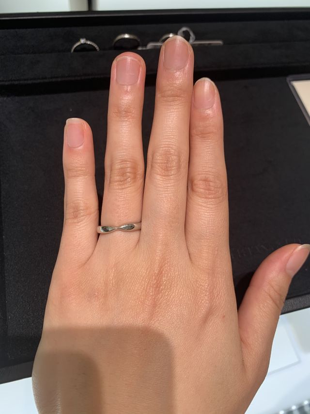 リボンのようなかわいいデザイン