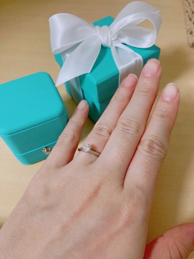 ティファニーの大定番、セッティング。