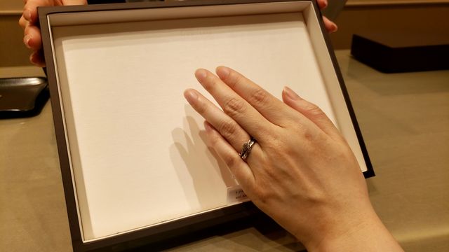 理想的な指環があって大満足です