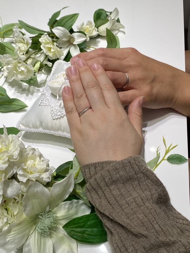 お店でとっても親切な店員さんに撮ってもらいました！