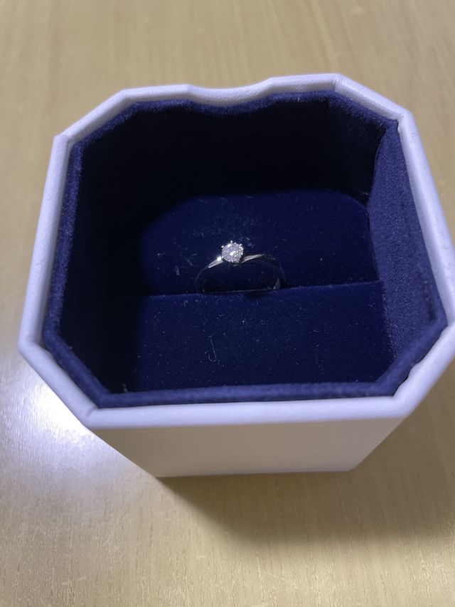 ダイヤの大きさが丁度良かったです
