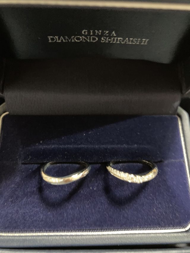 2人で納得のいく指輪を購入しました！