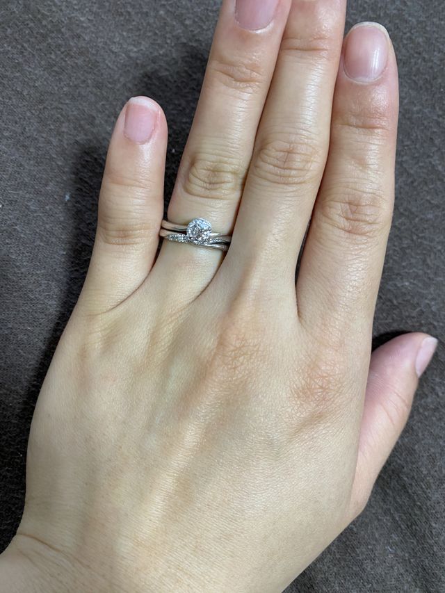 セットで装着した時の写真