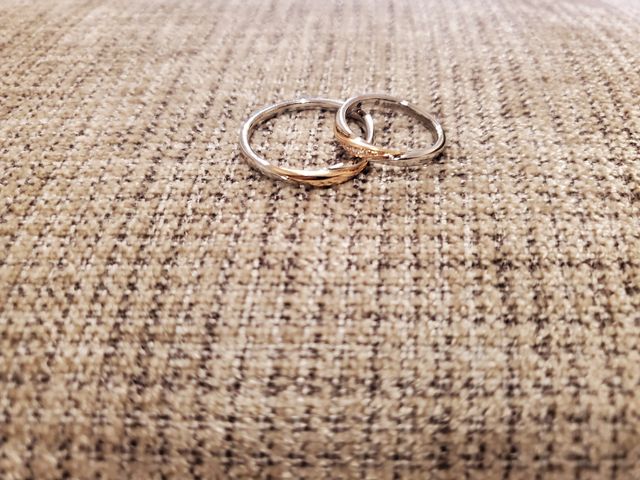 間にピンクゴールドが入ってるのがワンポイントになって可愛い！