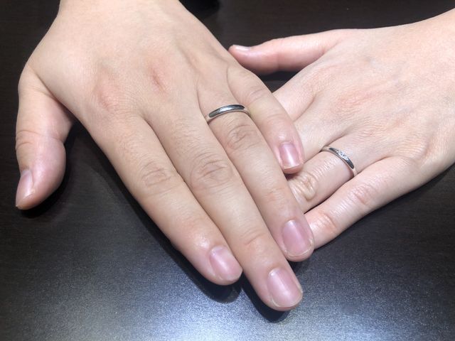 シンプル且つ可愛らしい指輪が見つかりました