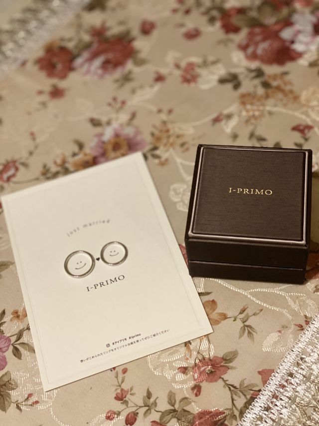 アイプリモさんから頂いた、可愛い台紙にて、撮りました。