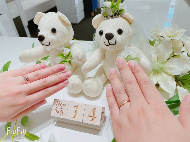 重ね付けでも可愛くてよかったです！