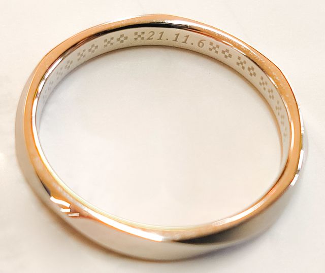 内側は沖縄の『ミンサー』模様にしました。