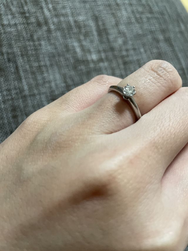 ティファニーのソリティアリング