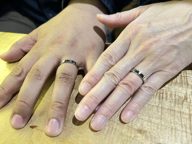 一生の記念になる素晴らしい指輪です。