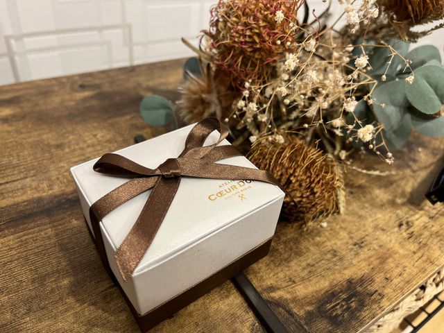 こんな箱に入れてくれます♡