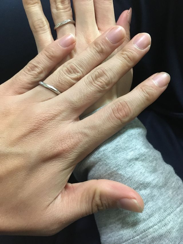 結婚指輪です
