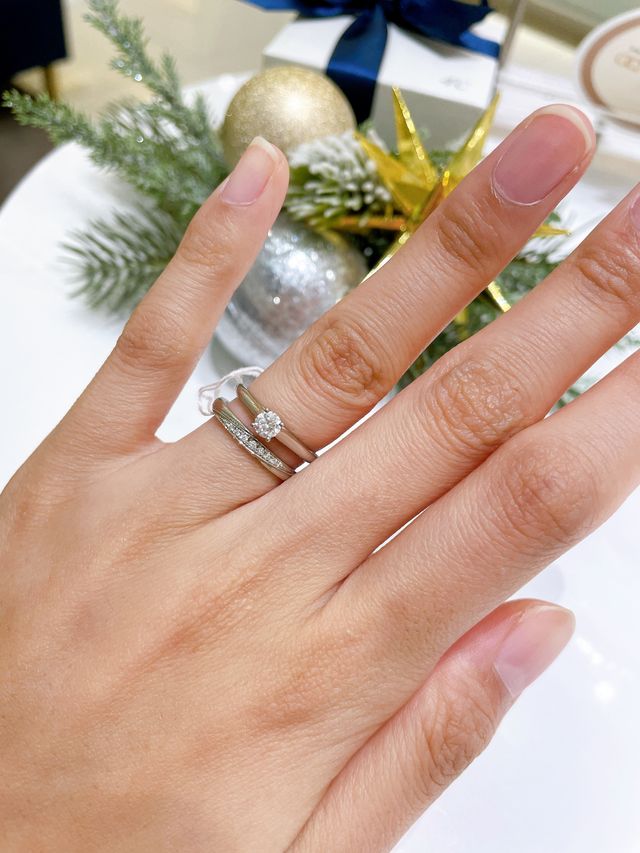 試着させていただきました。
実物を見れて良かったです。